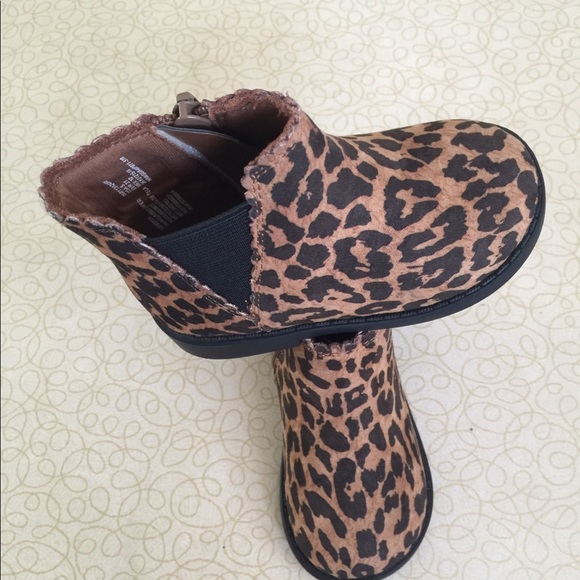 Baby Girls Lepard Zipper Garanimals  Infants Boot - Picture 2 of 8